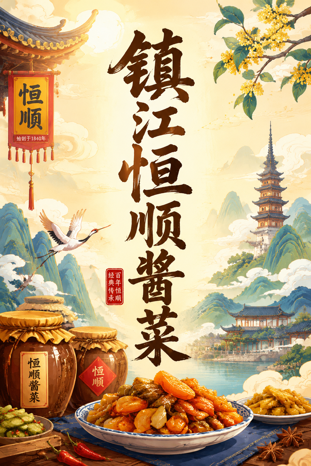 镇江恒顺酱菜