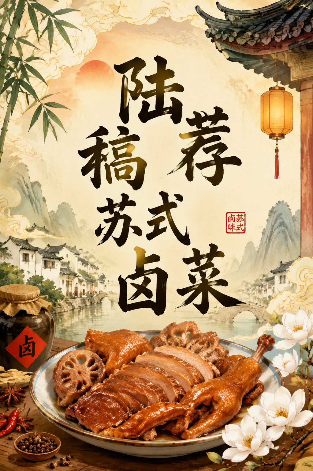 陆稿荐苏式卤菜