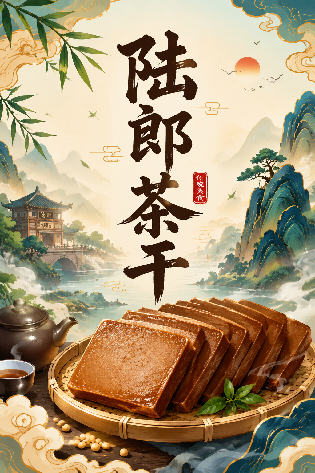 陆郎茶干