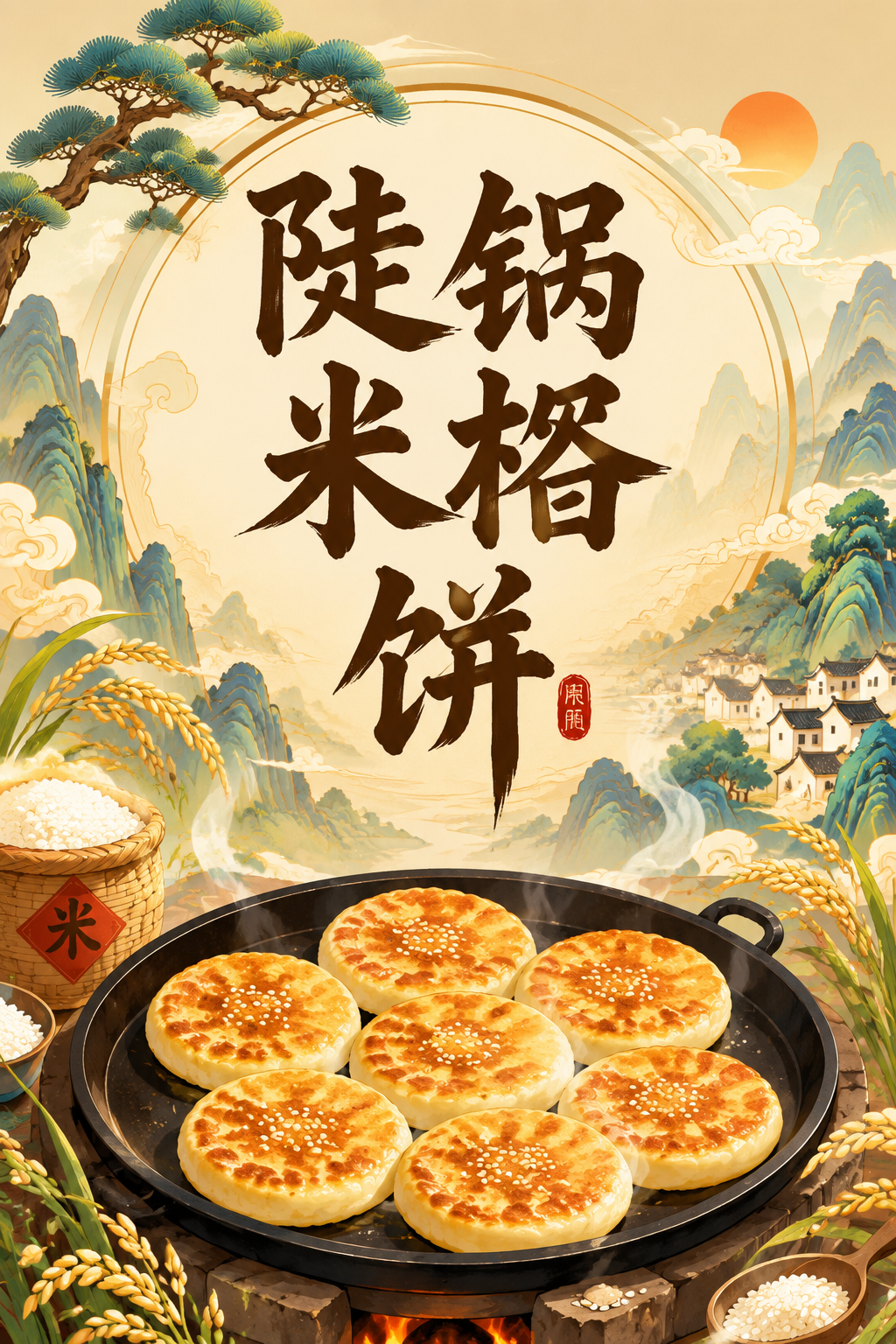 陡锅米榍饼