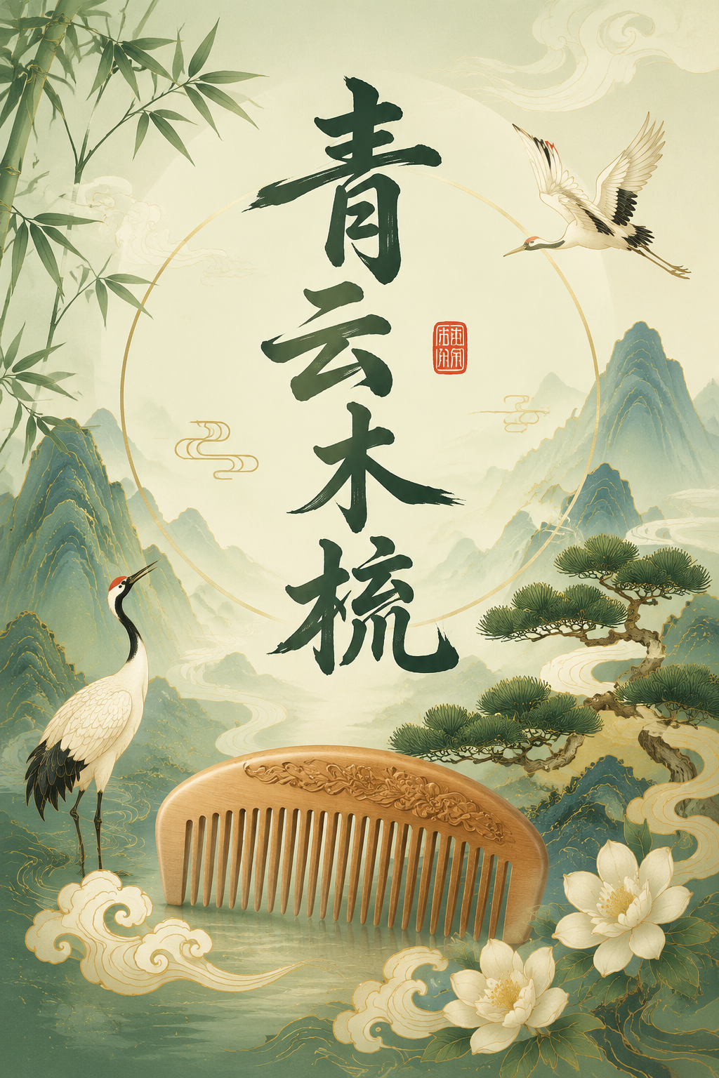 青云木梳