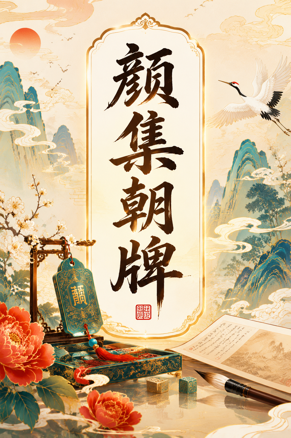 颜集朝牌