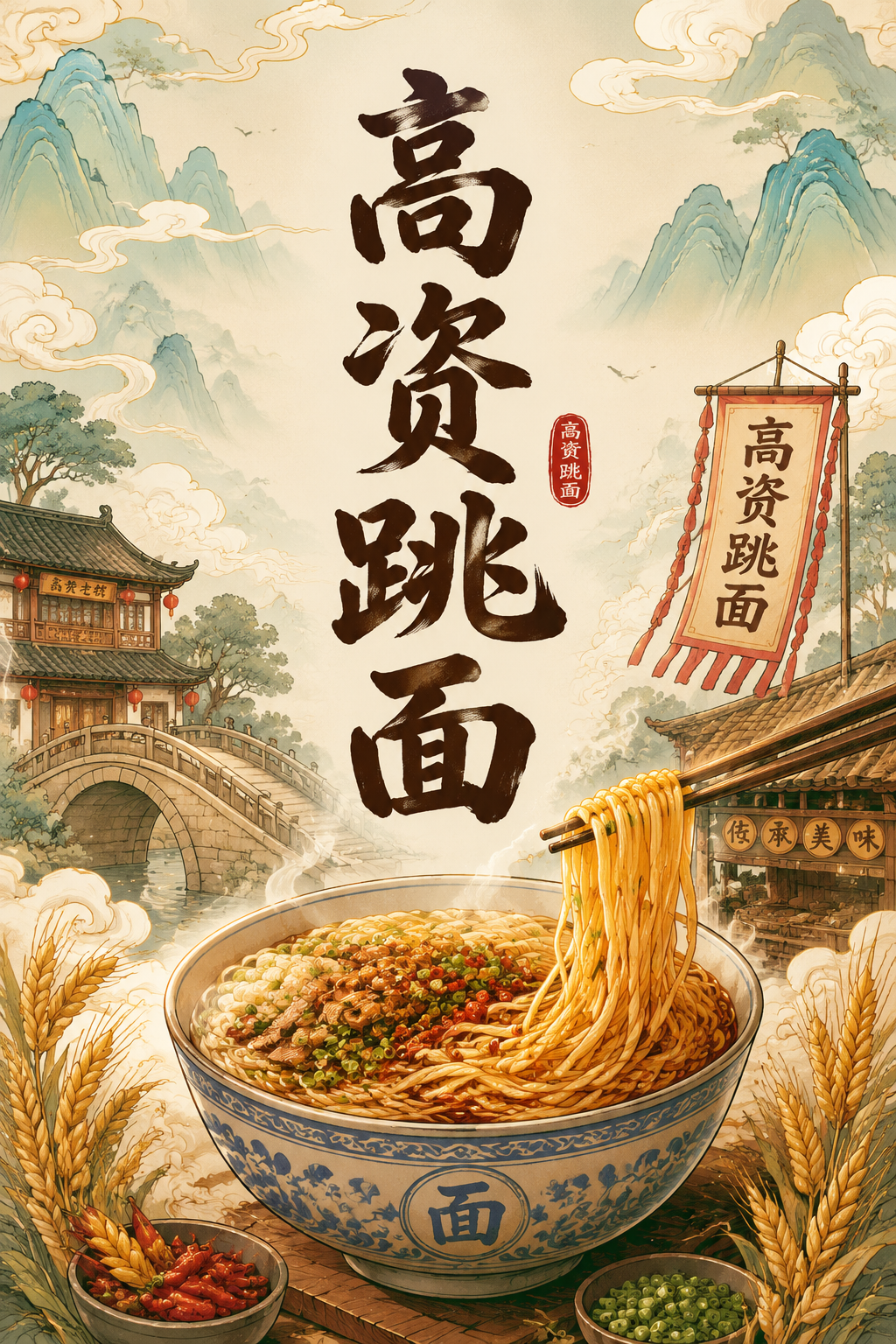 高资跳面