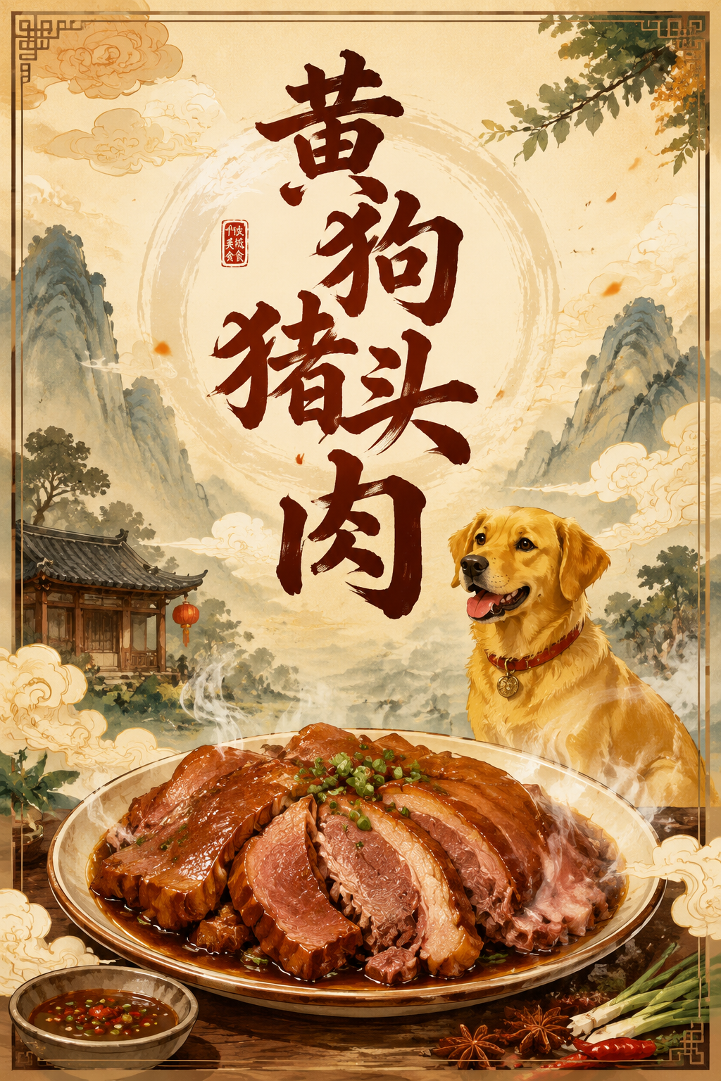 黄狗猪头肉
