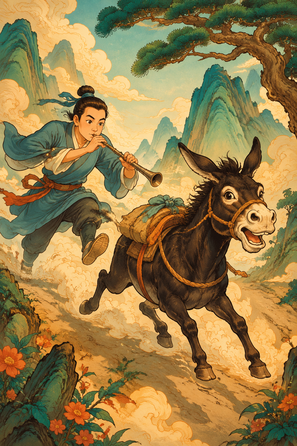 丁嘴跑驴