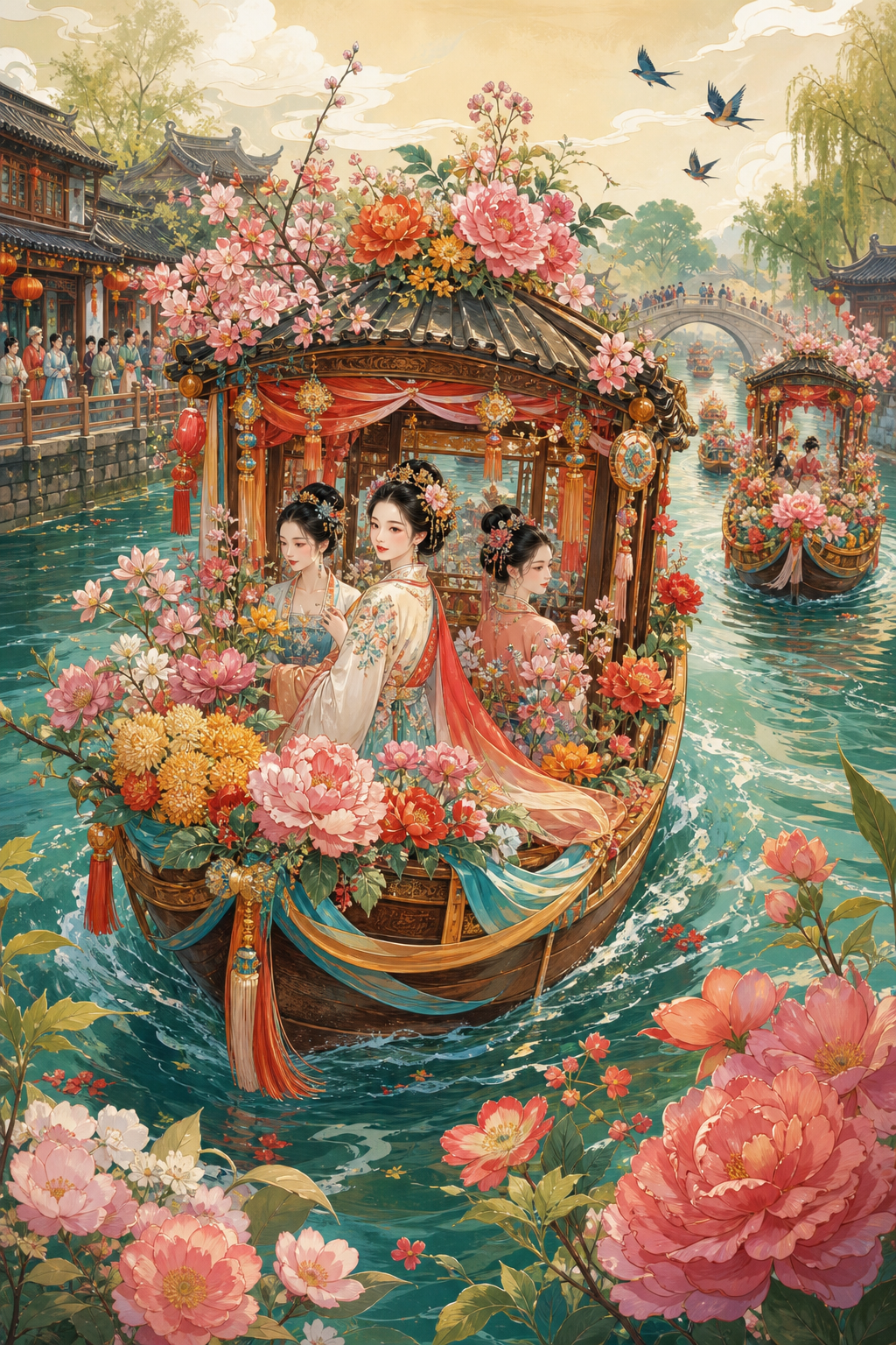 三河花船
