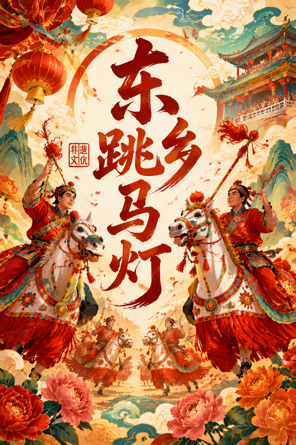 东乡跳马灯