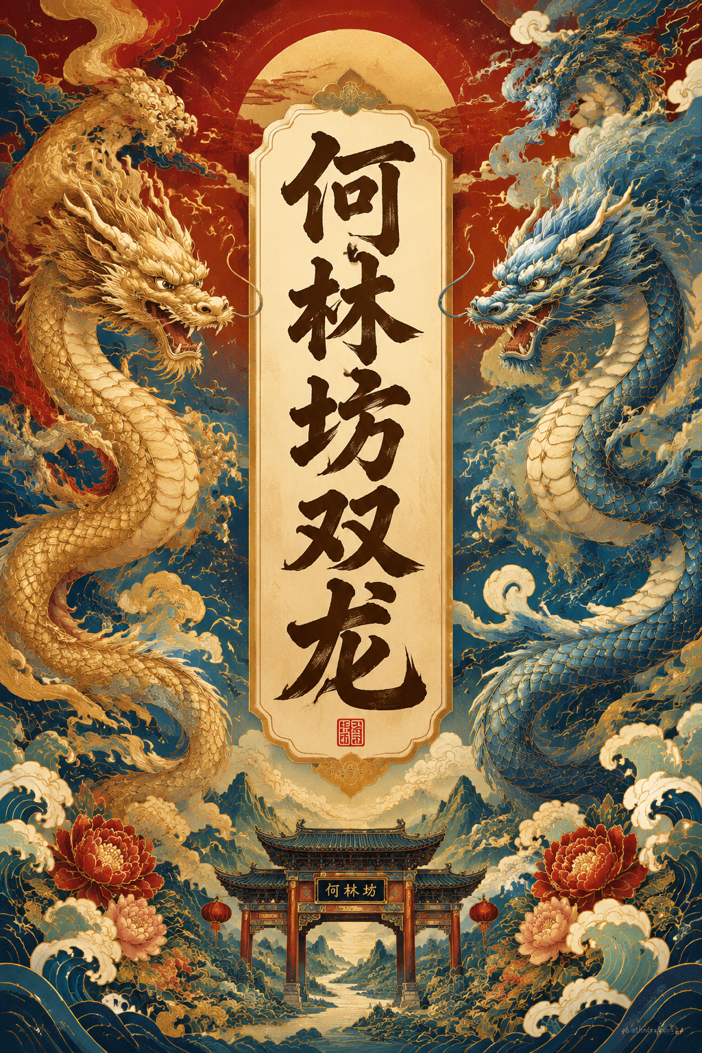 何林坊双龙