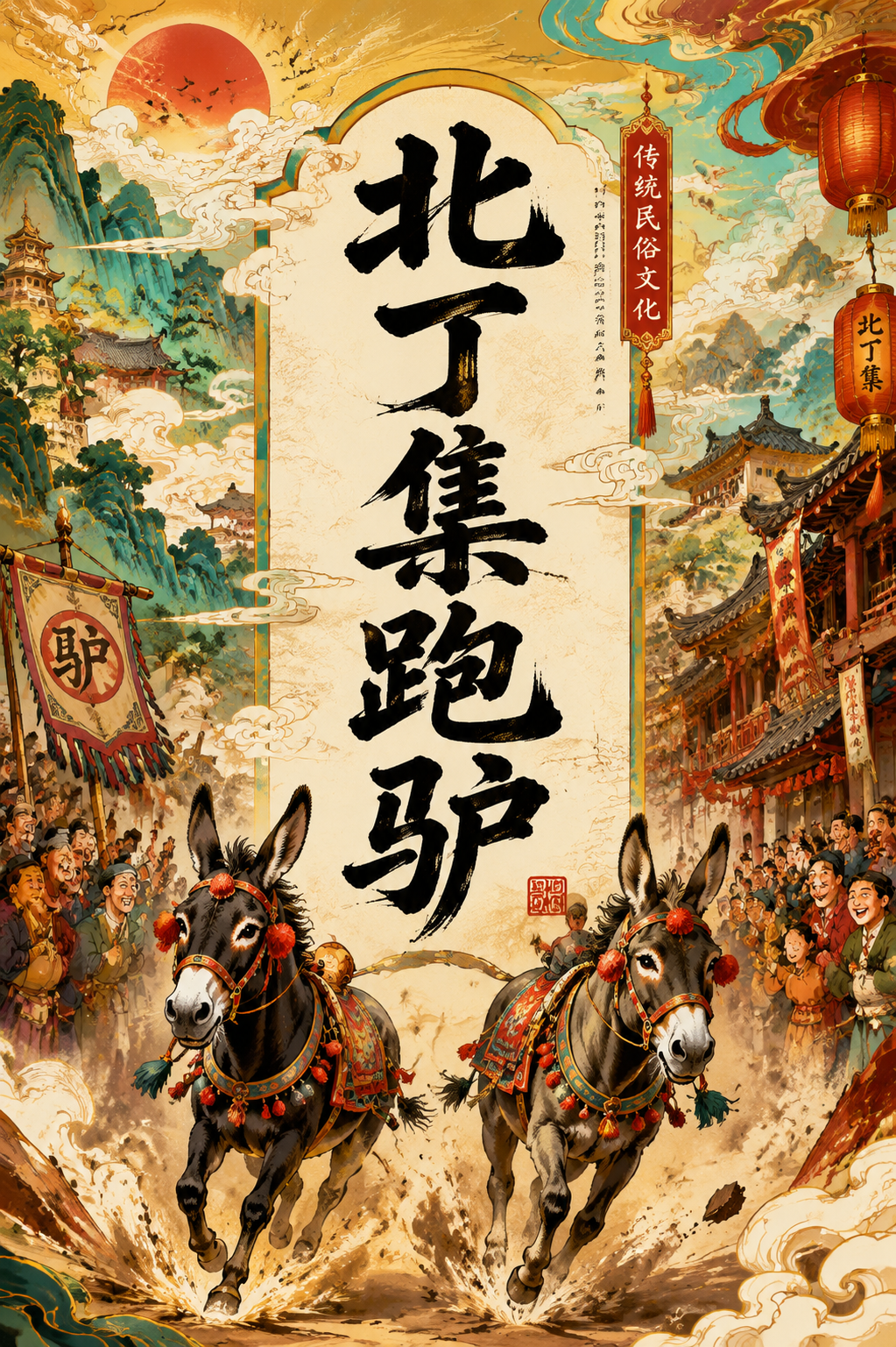 北丁集跑驴