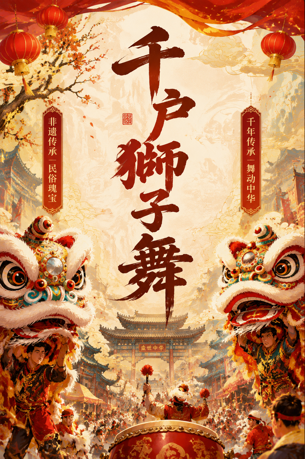 千户狮子舞