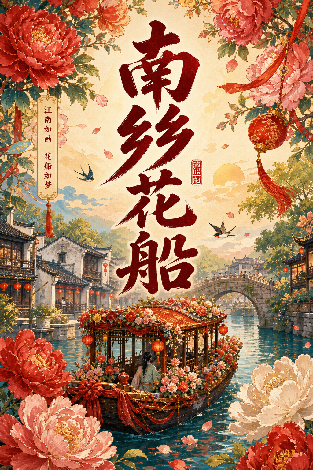 南乡花船
