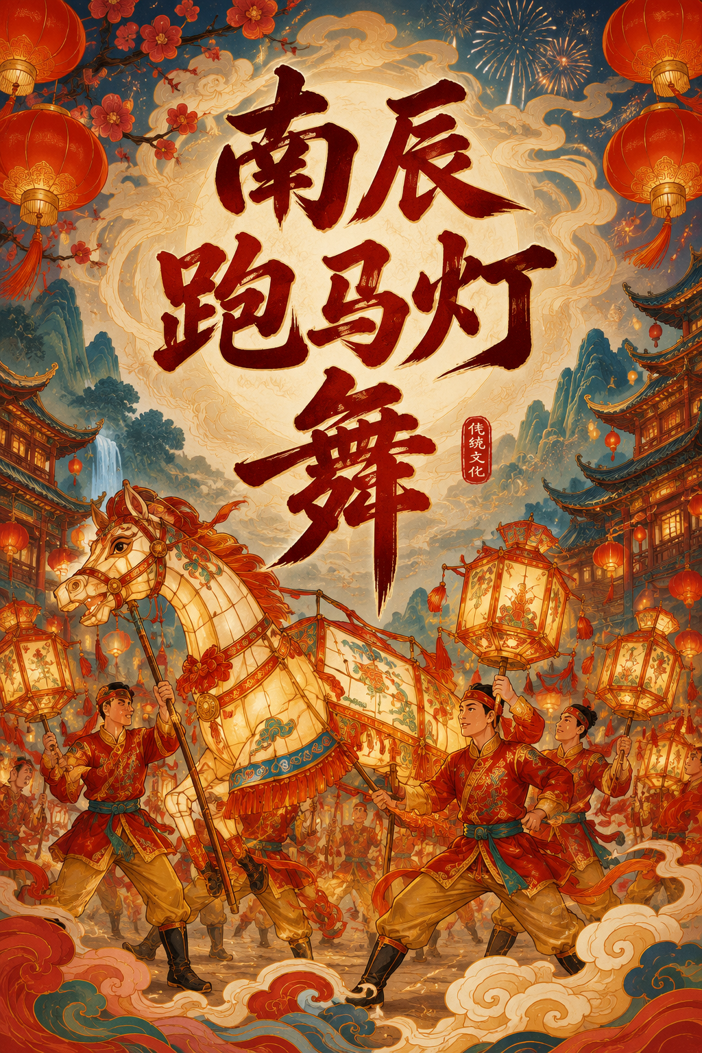 南辰跑马灯舞
