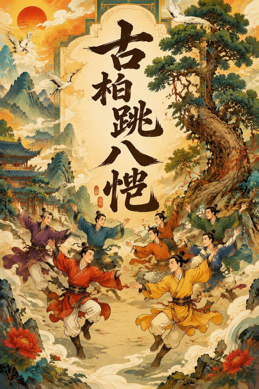 古柏跳八恺