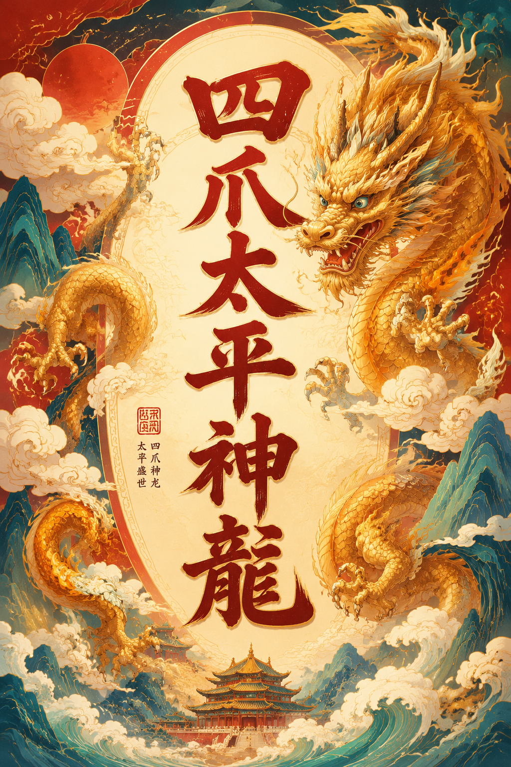 四爪太平神龙