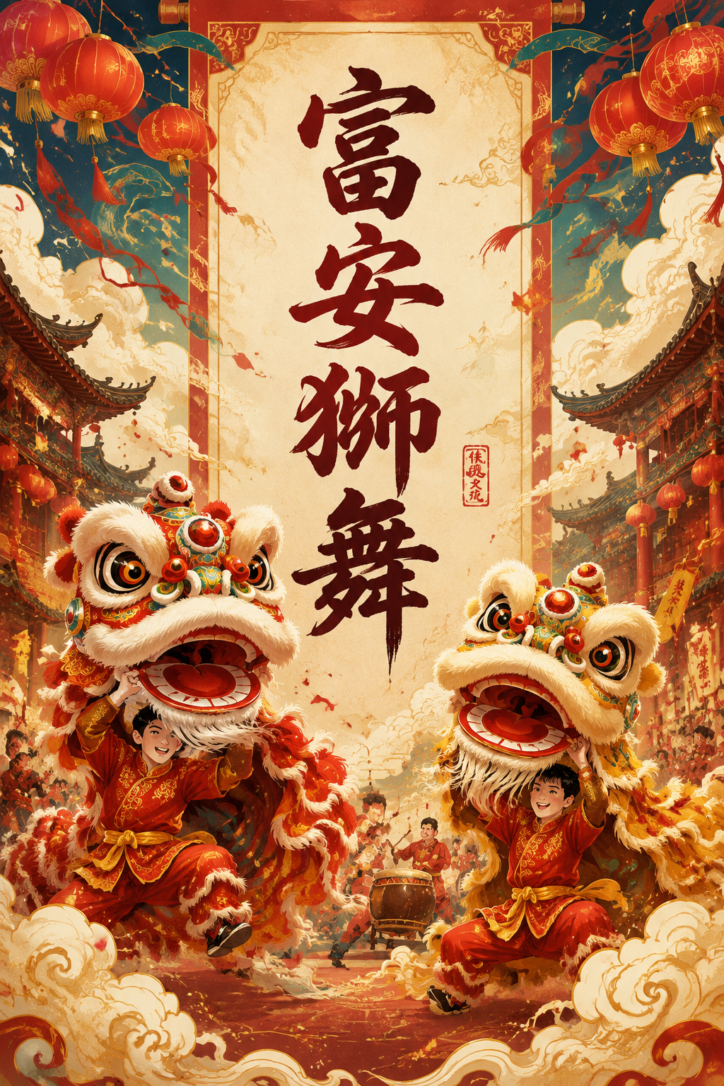 富安狮舞