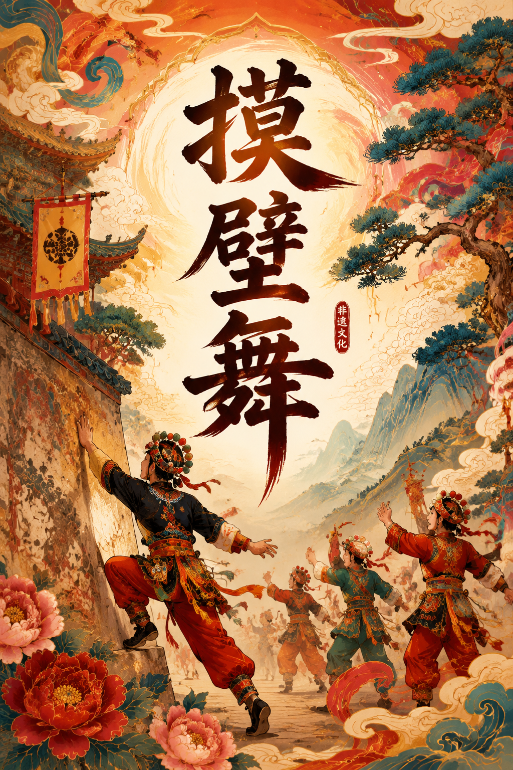 摸壁舞