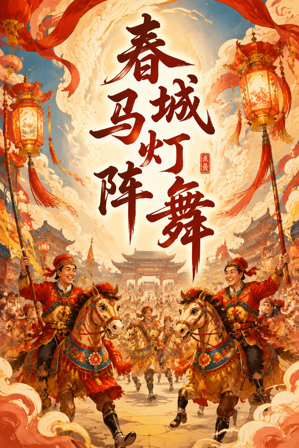 春城马灯阵舞