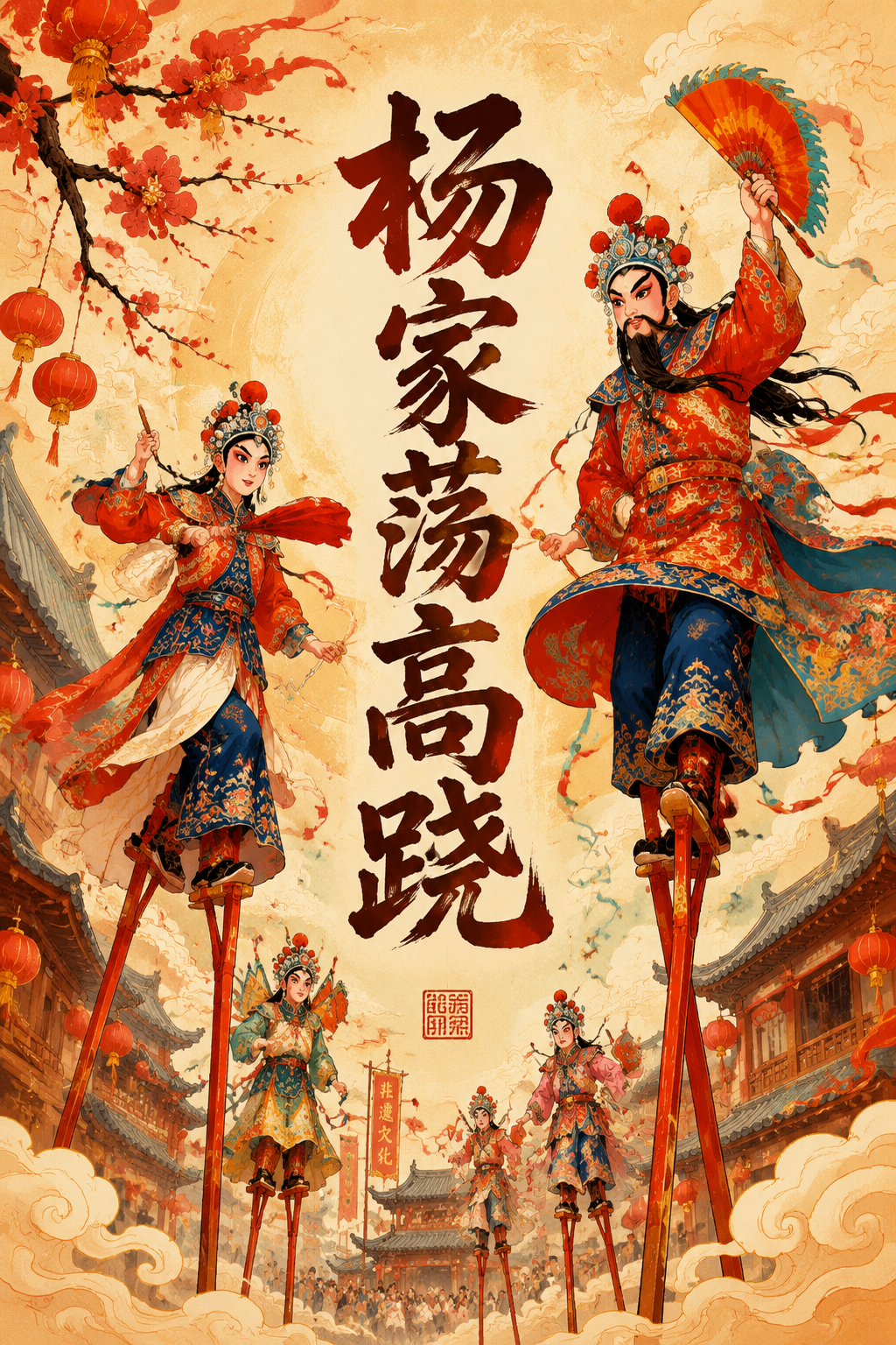杨家荡高跷