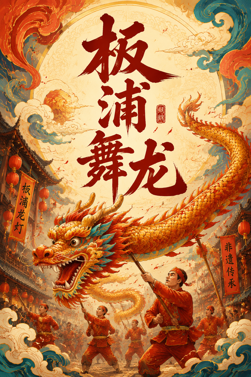 板浦舞龙