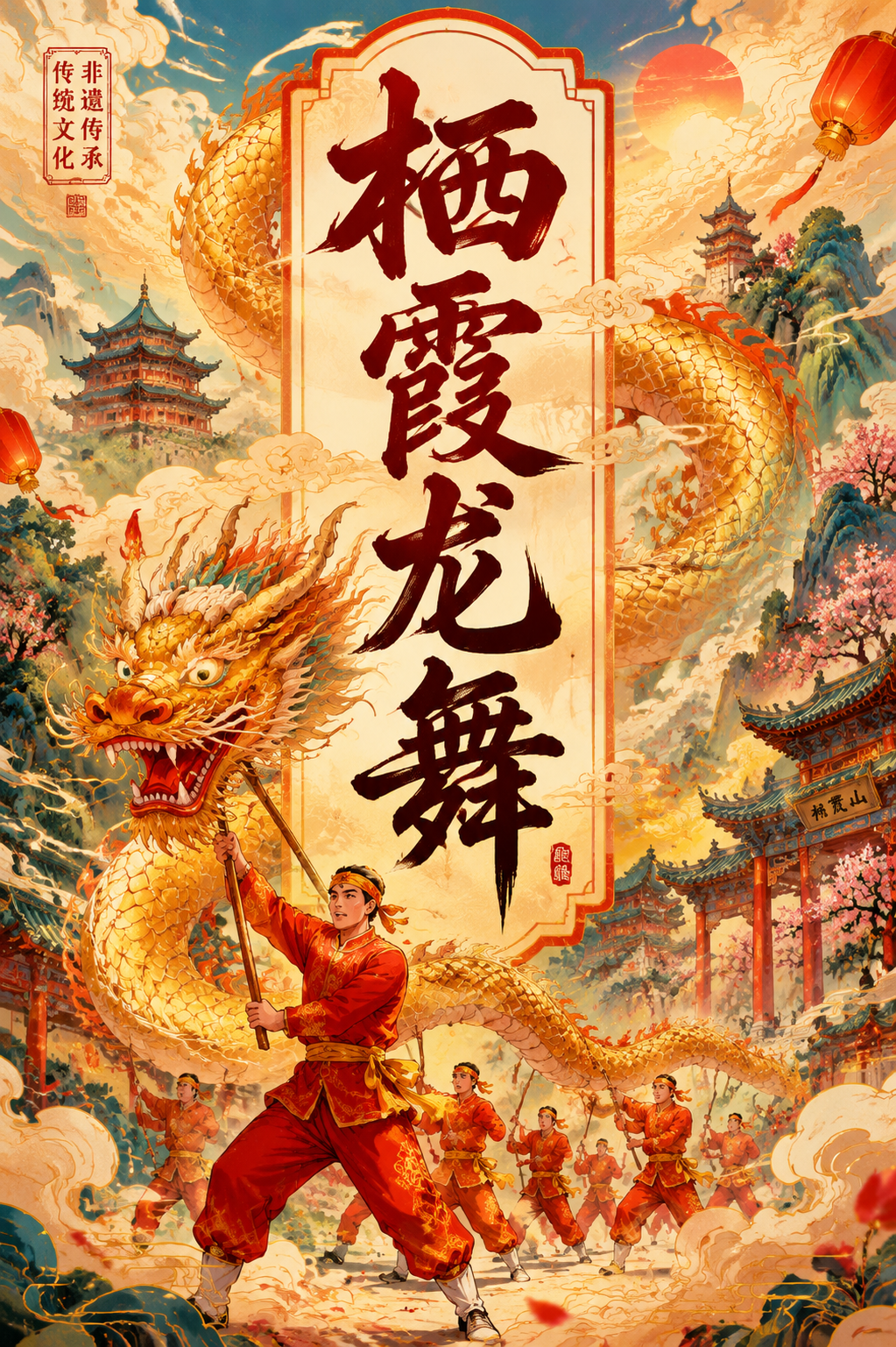 栖霞龙舞