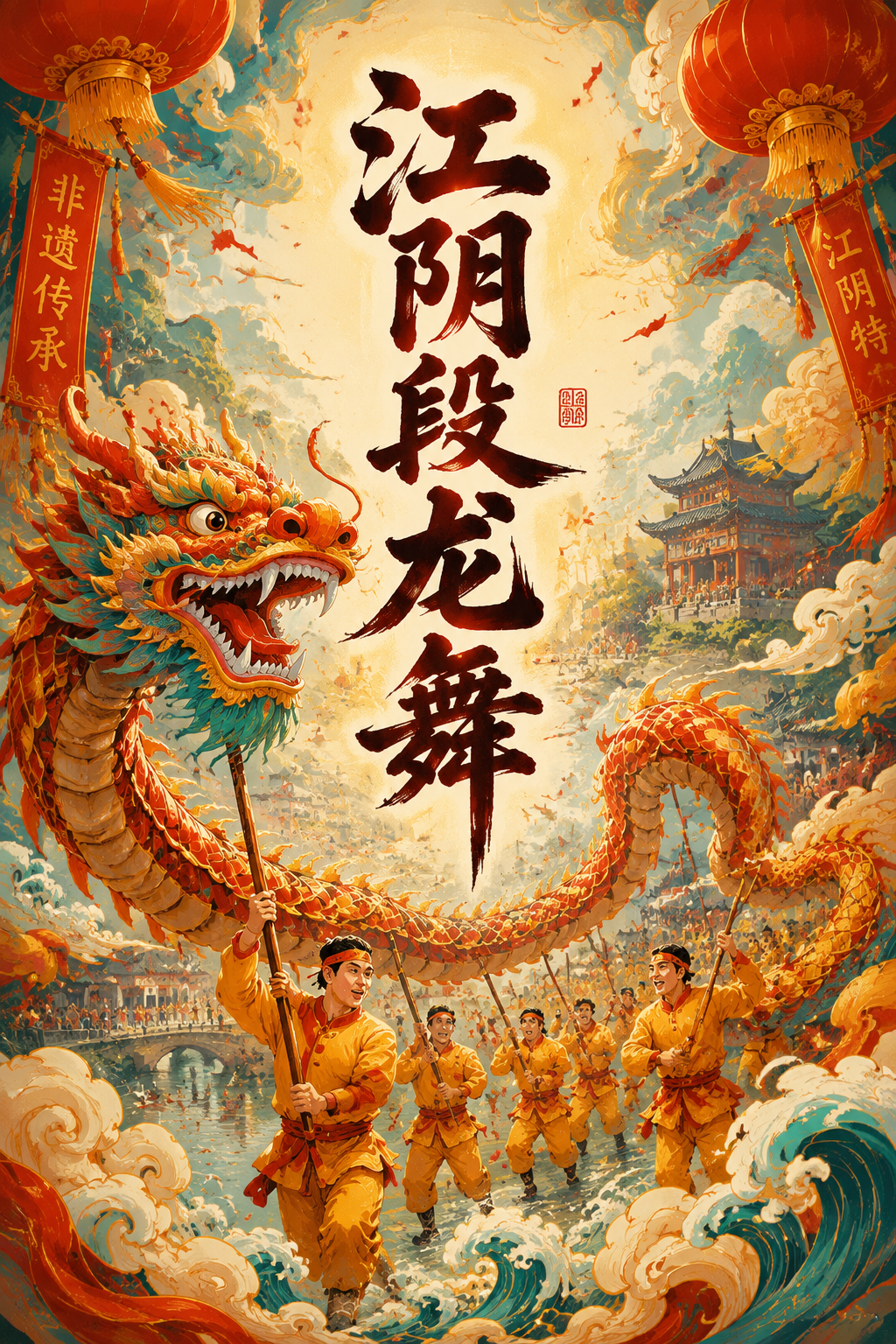 江阴段龙舞