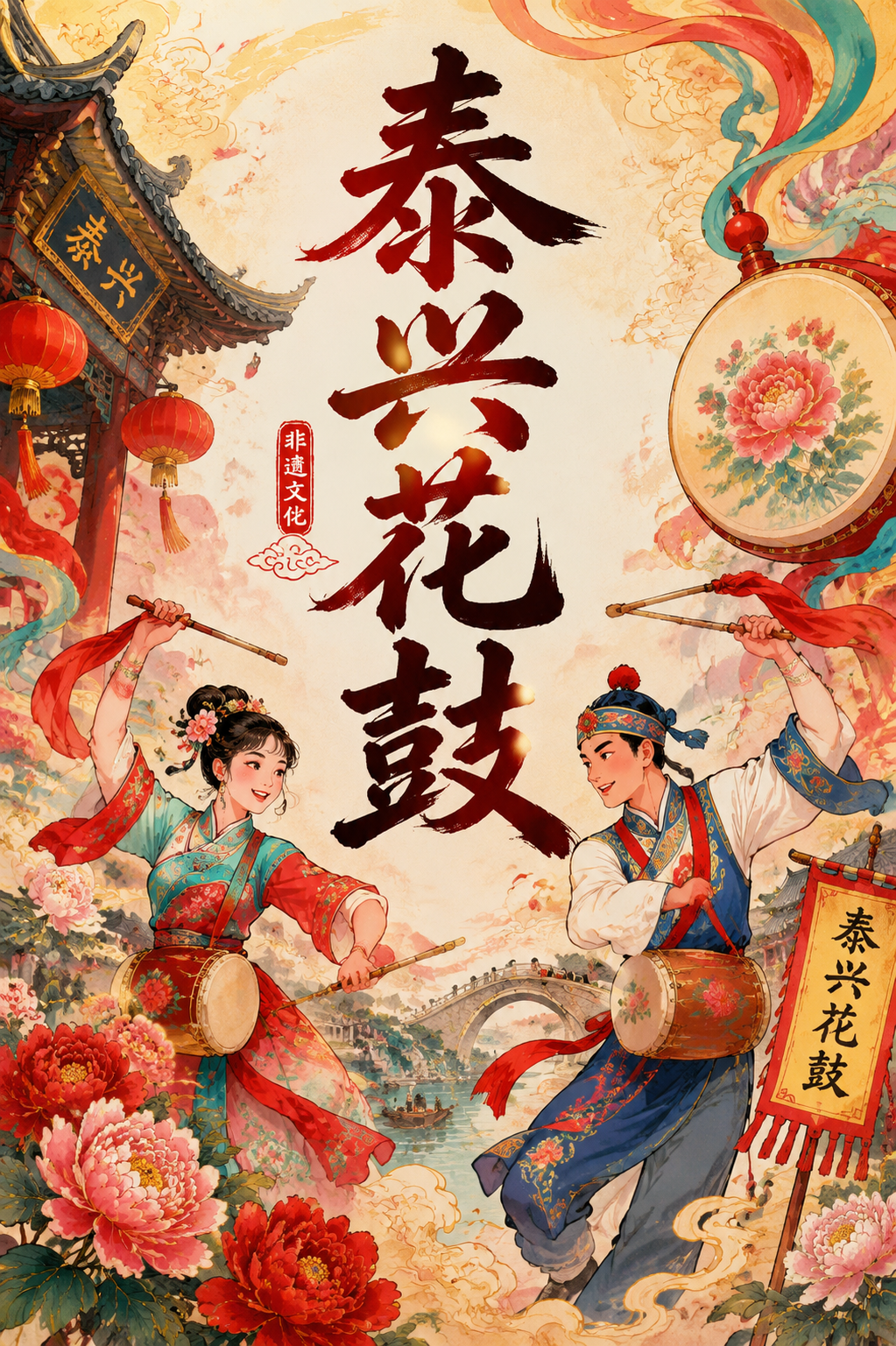 泰兴花鼓