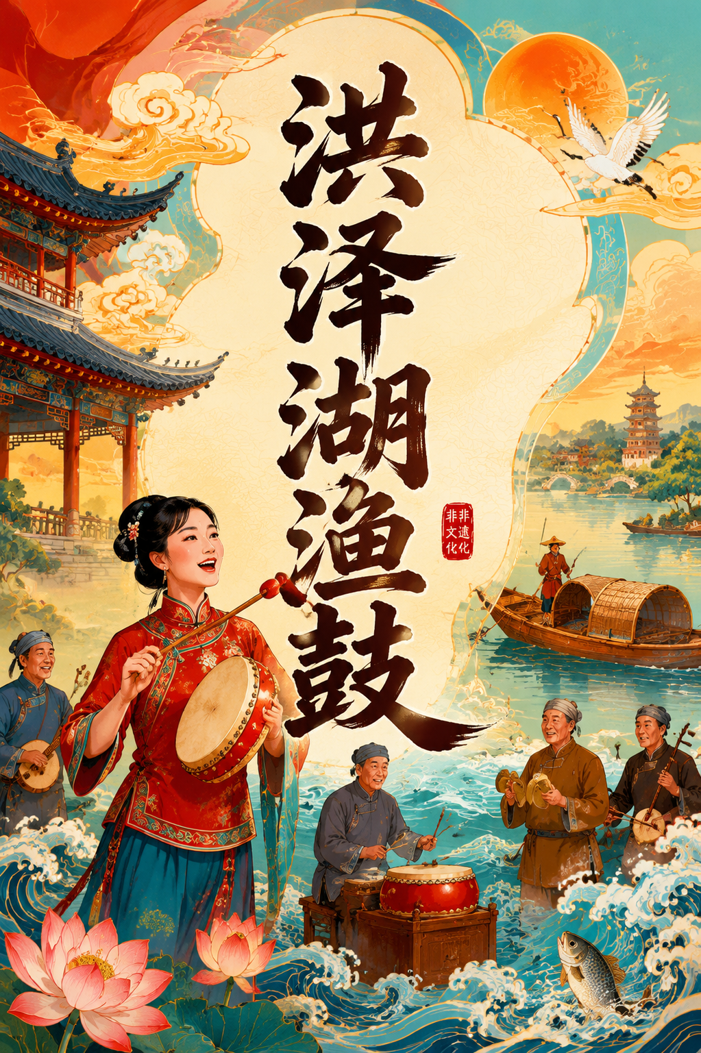 洪泽湖渔鼓