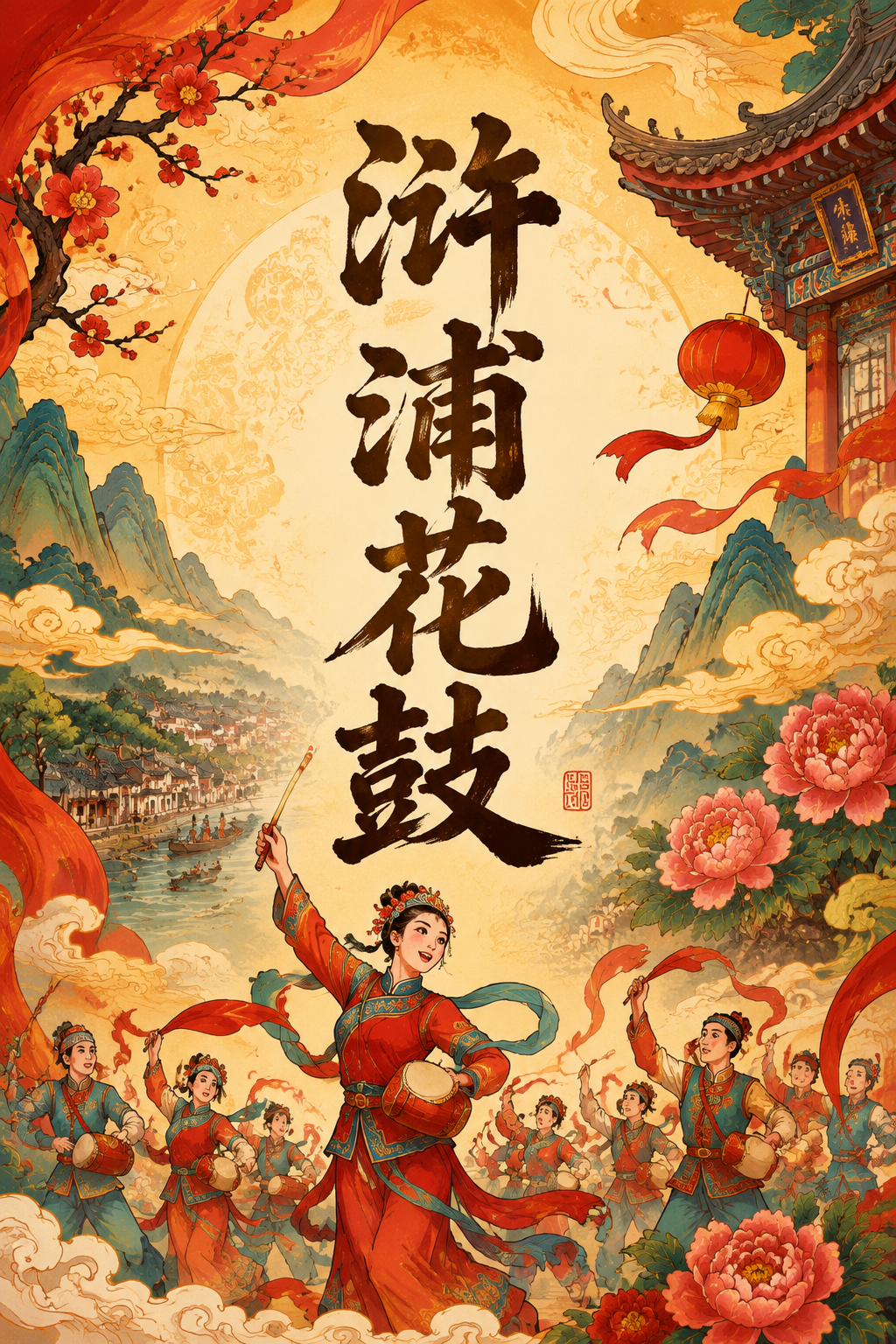 浒浦花鼓