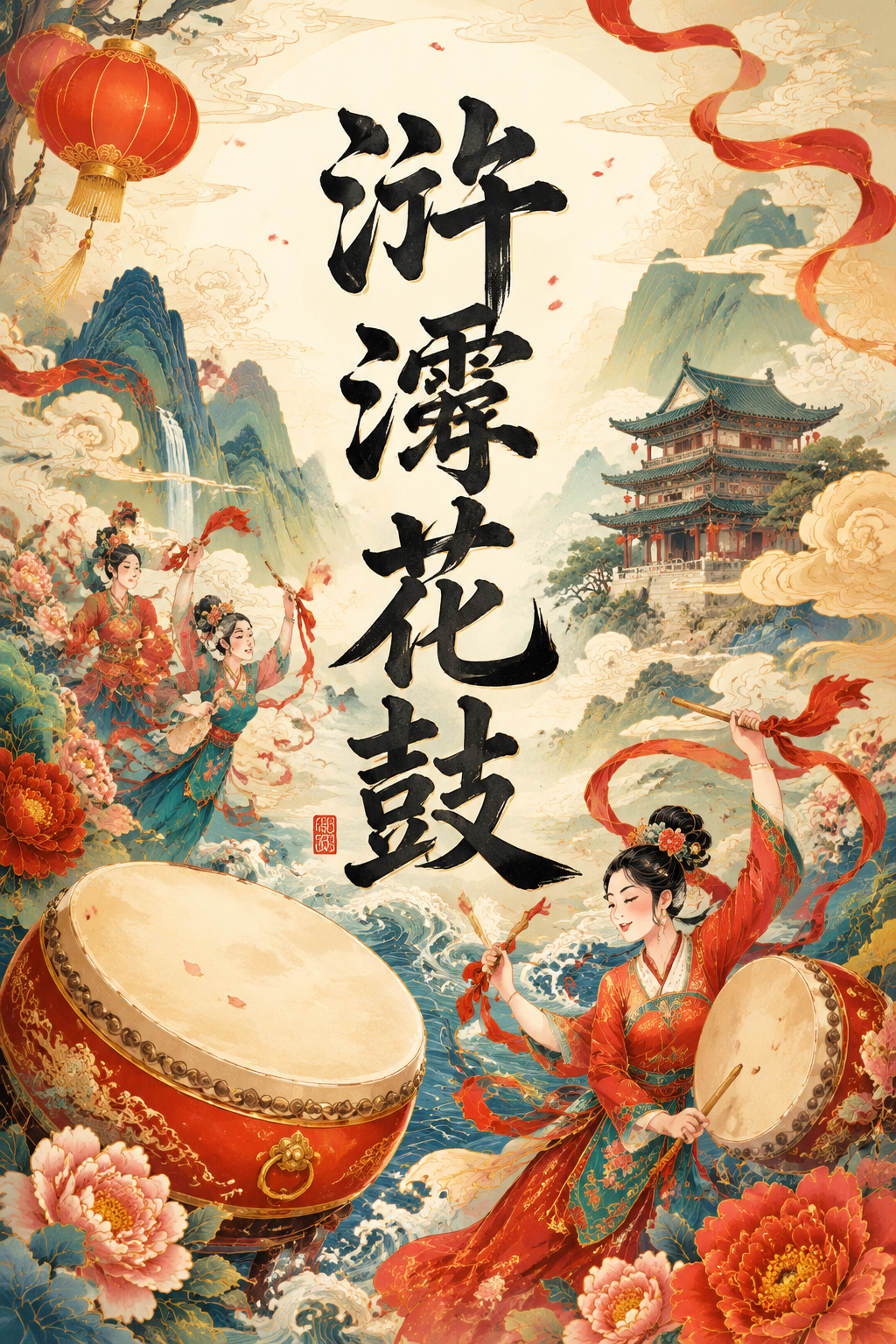 浒澪花鼓