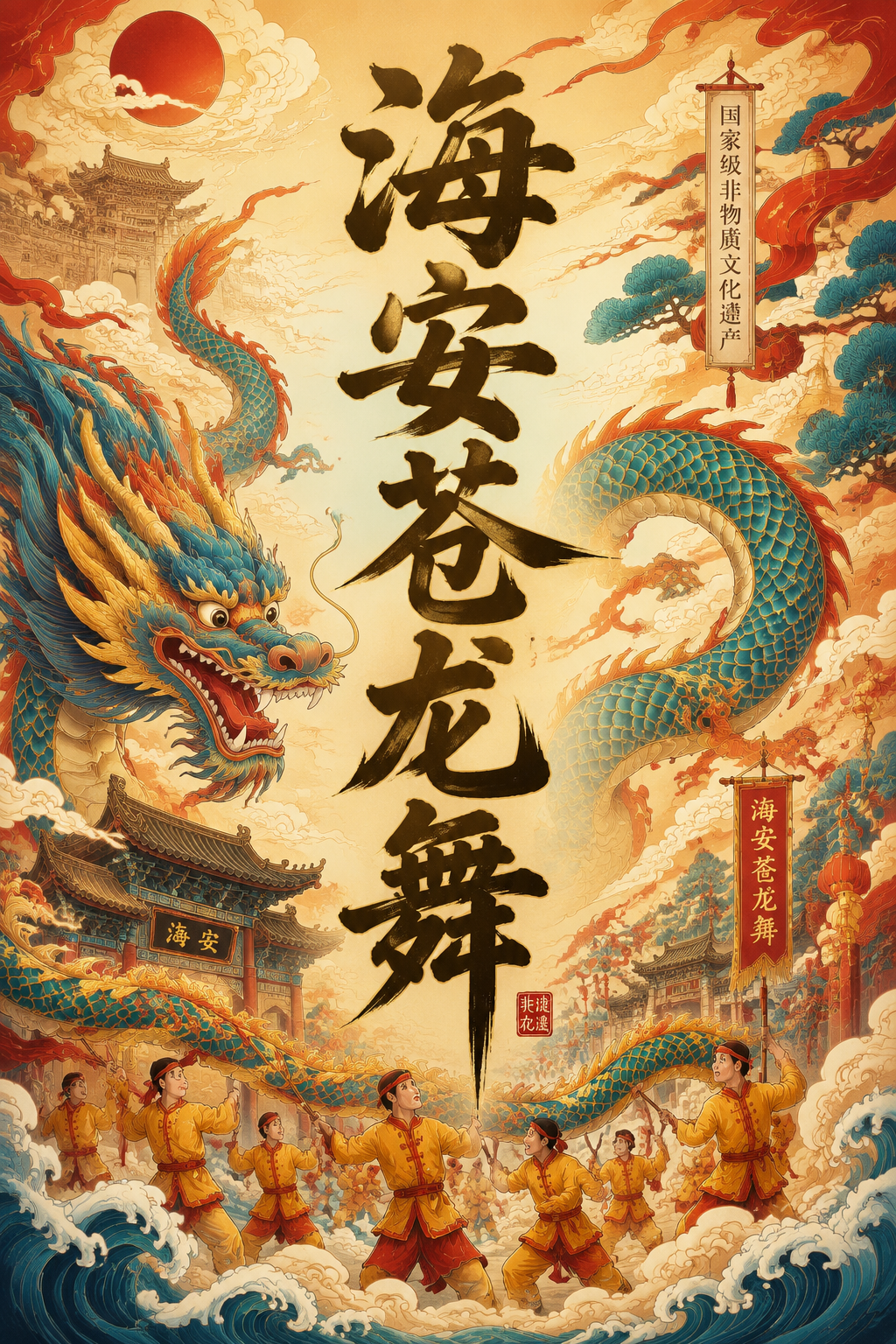 海安苍龙舞