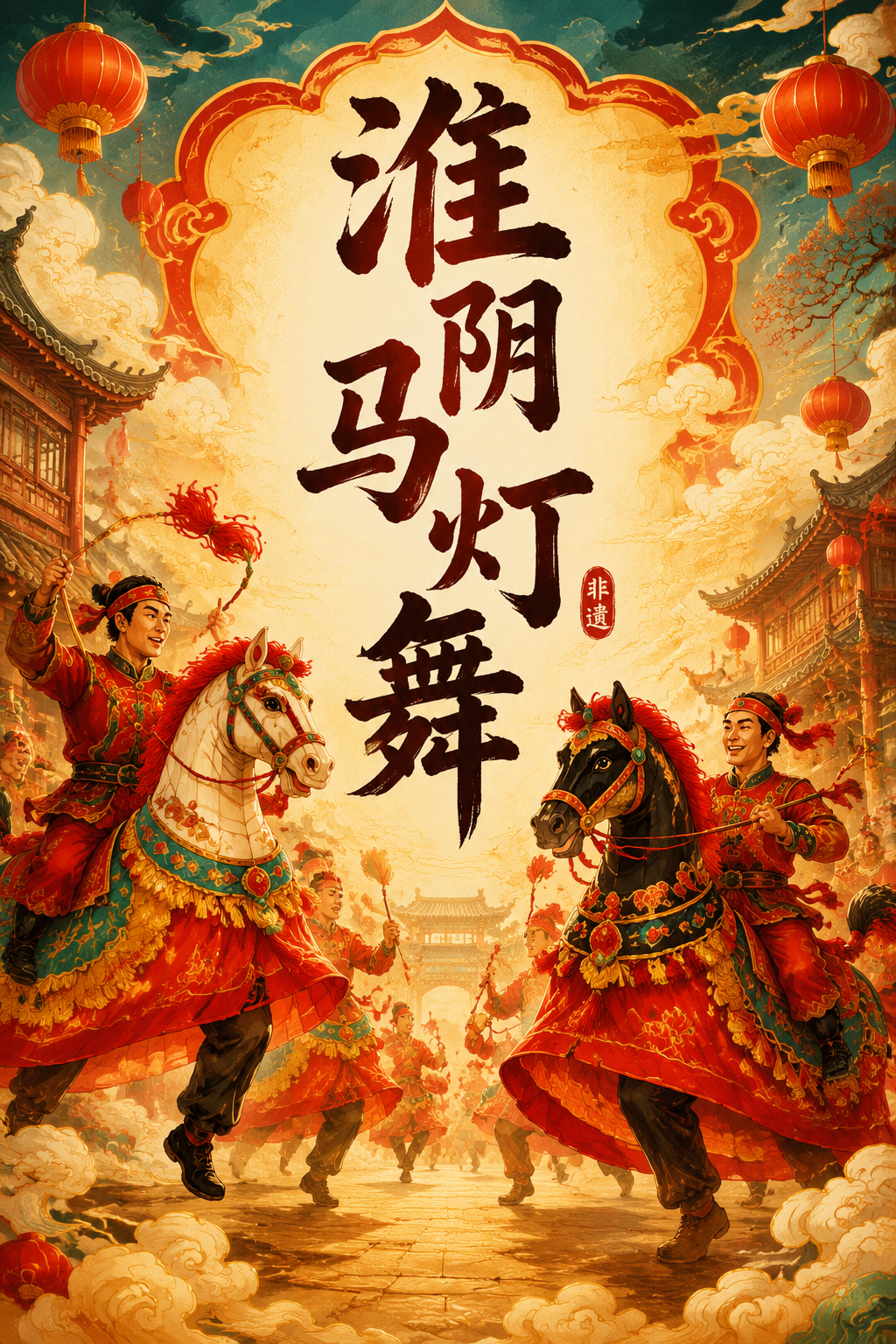 淮阴马灯舞