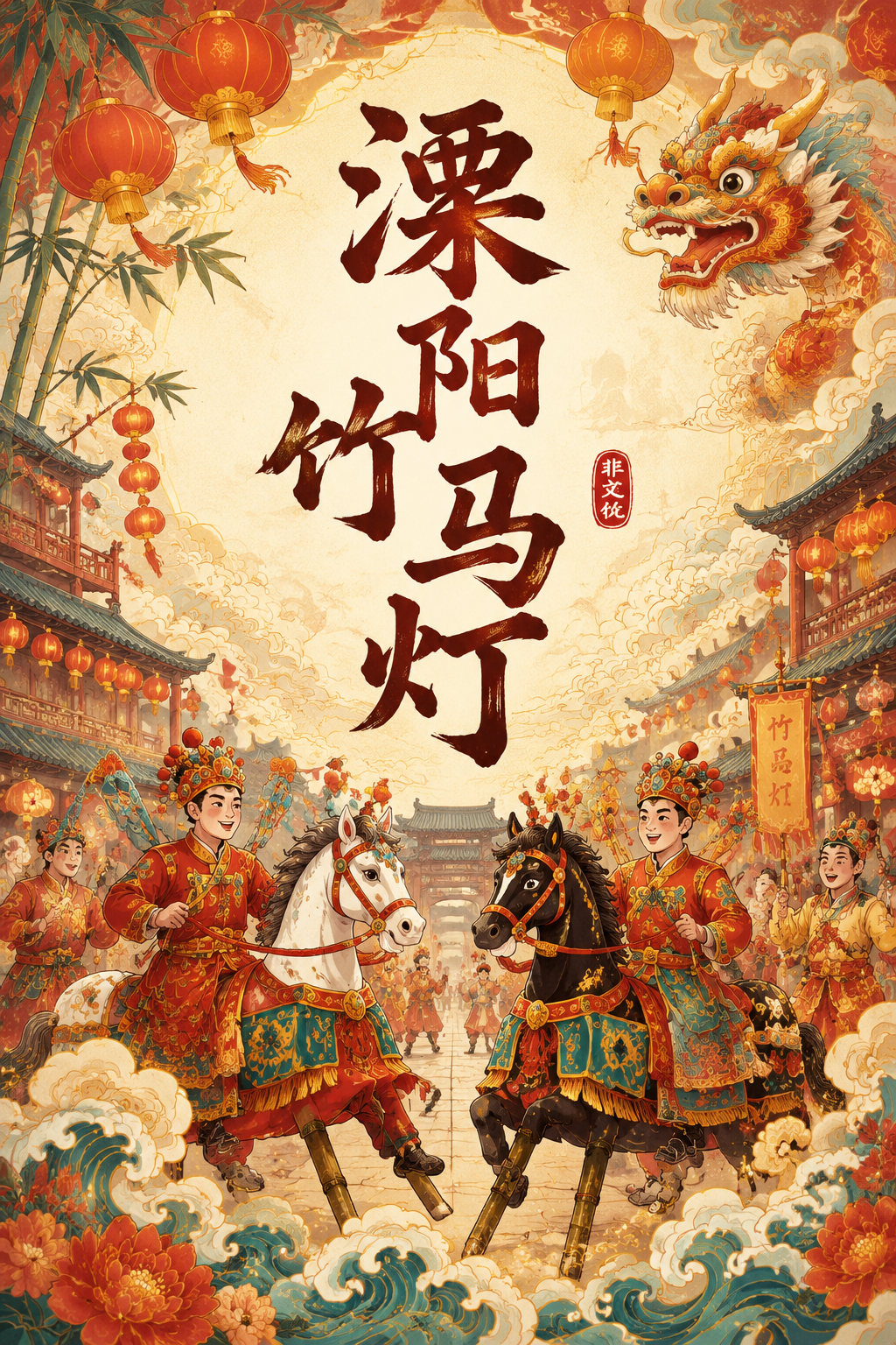 溧阳竹马灯