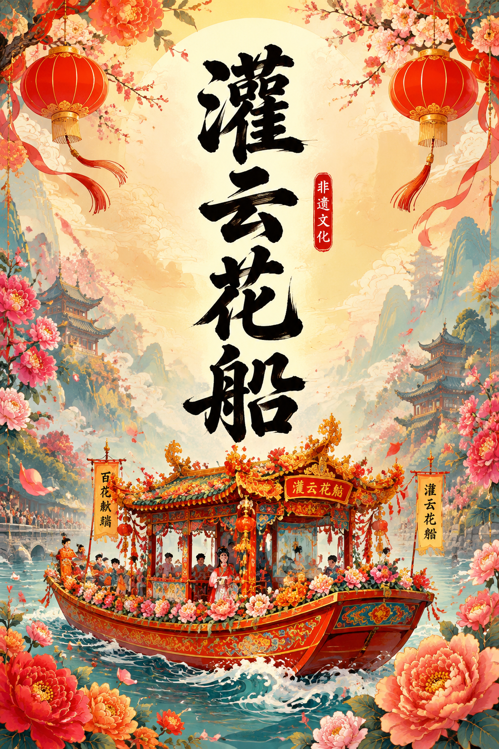 灌云花船