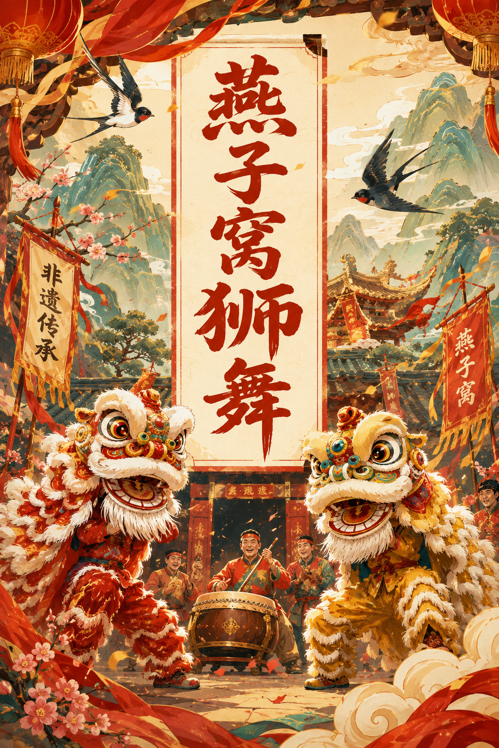 燕子窝狮舞