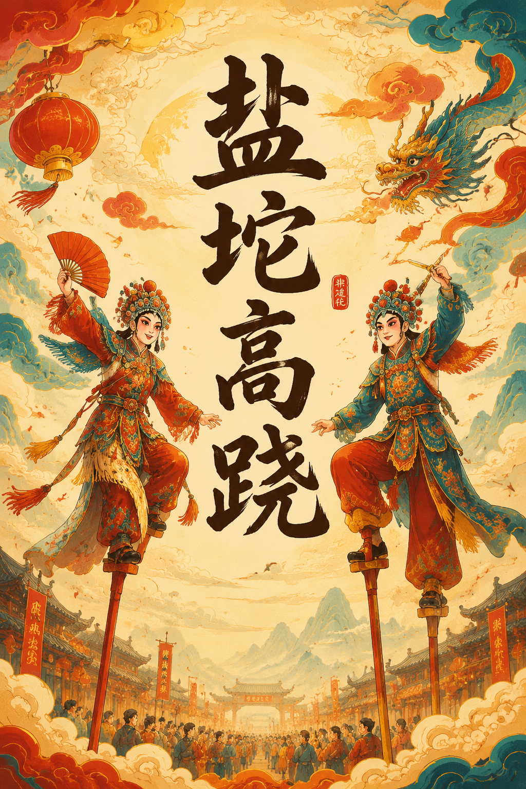 盐坨高跷