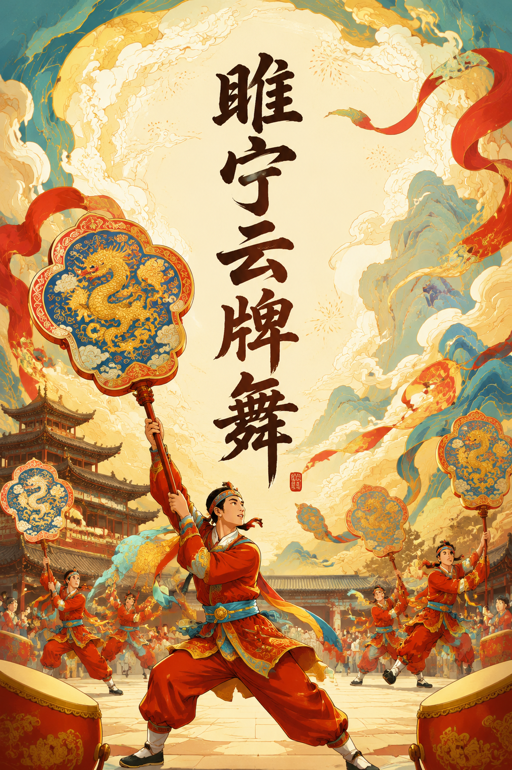 睢宁云牌舞