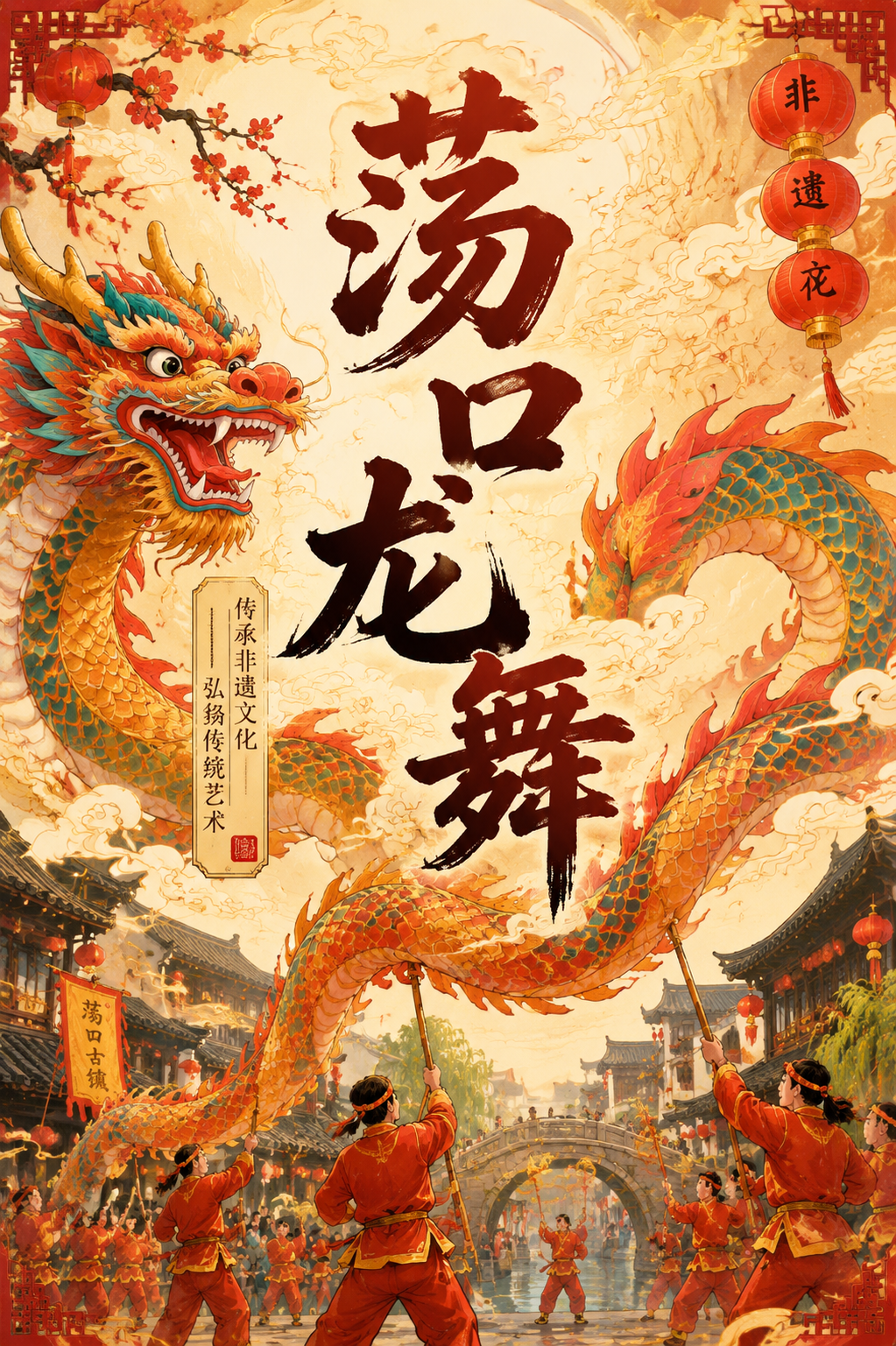 荡口龙舞