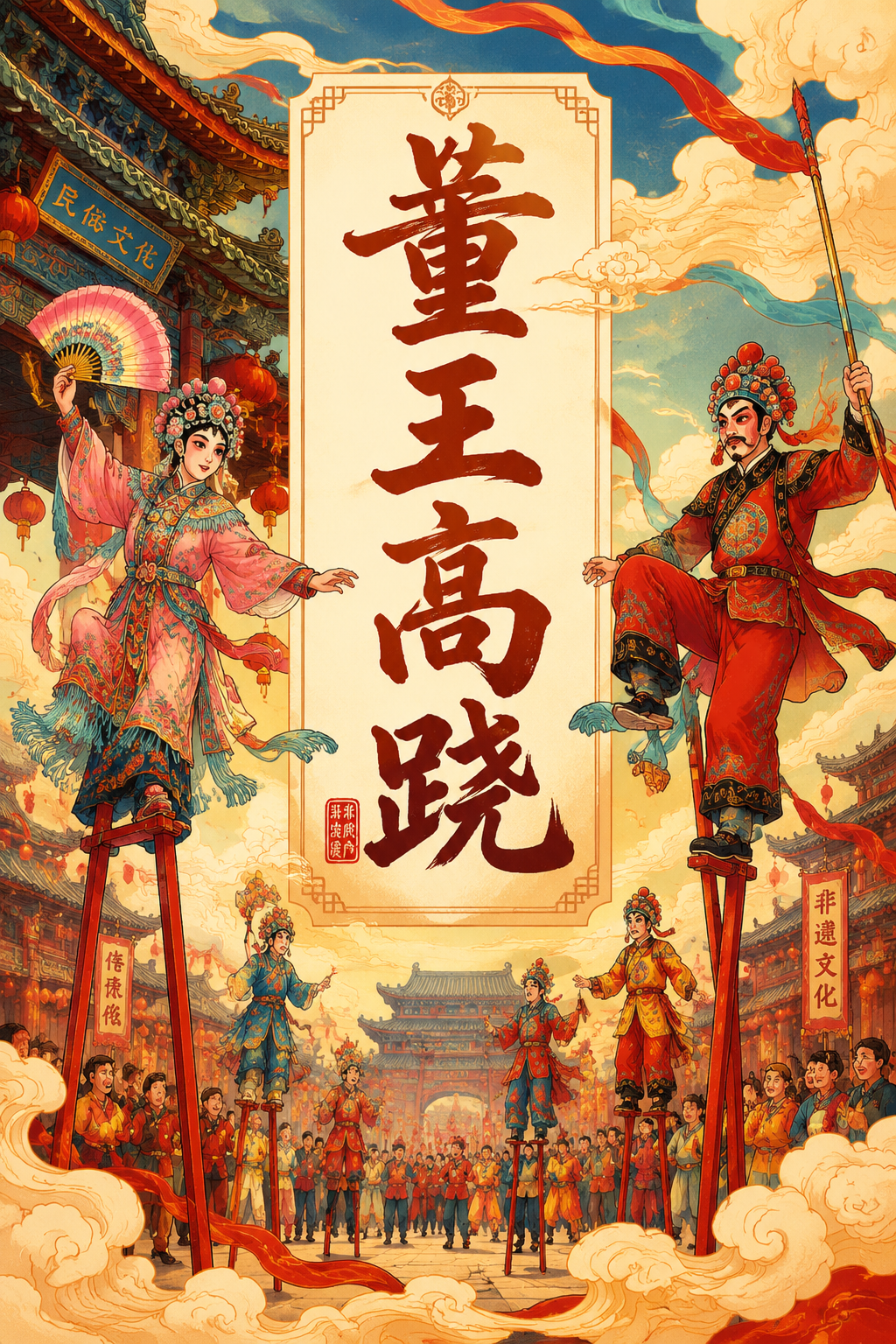 董王高跷