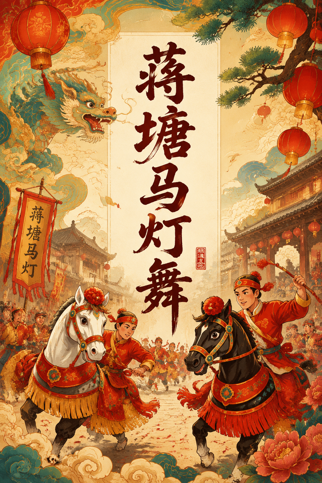 蒋塘马灯舞
