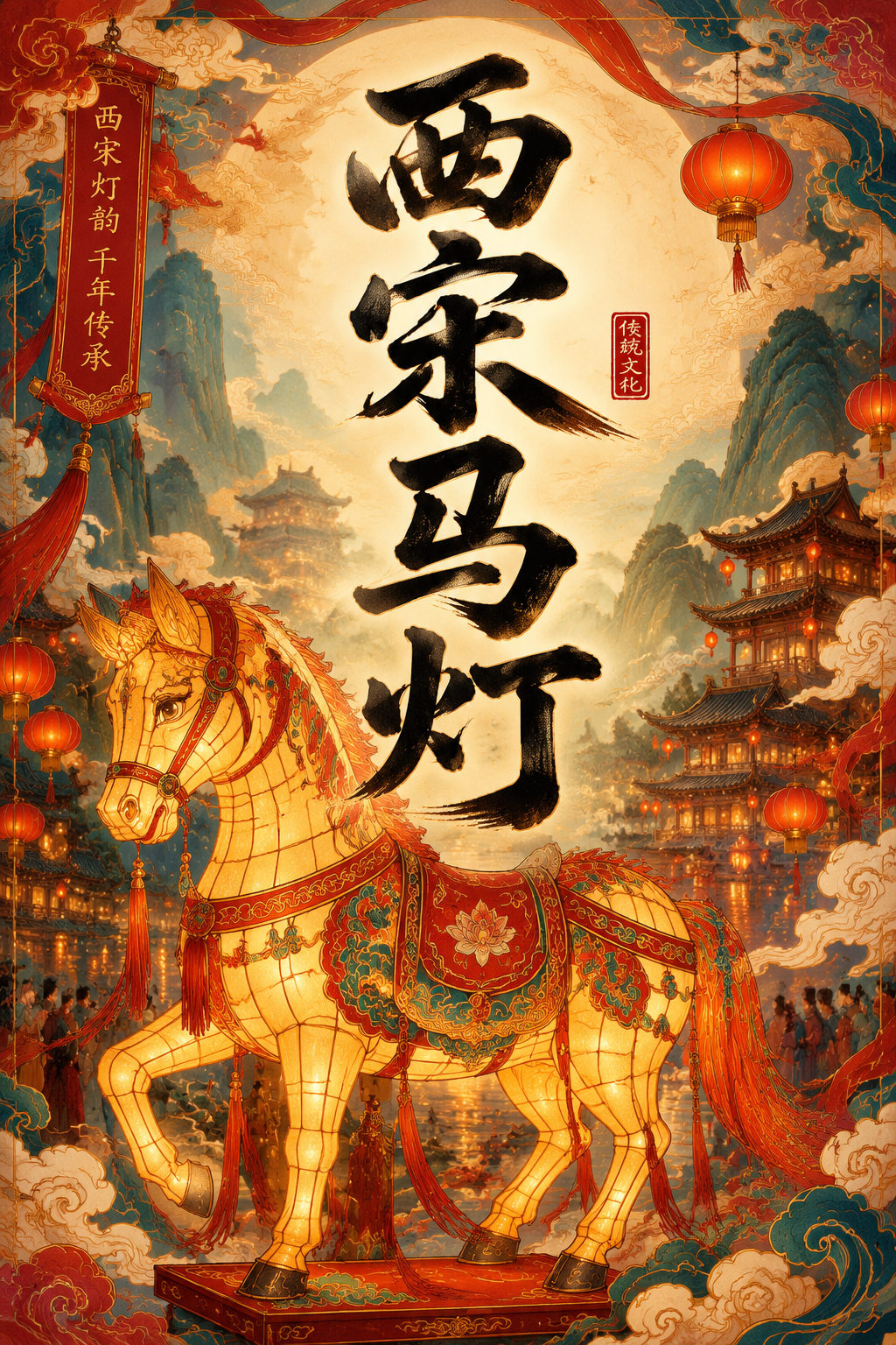 西宋马灯