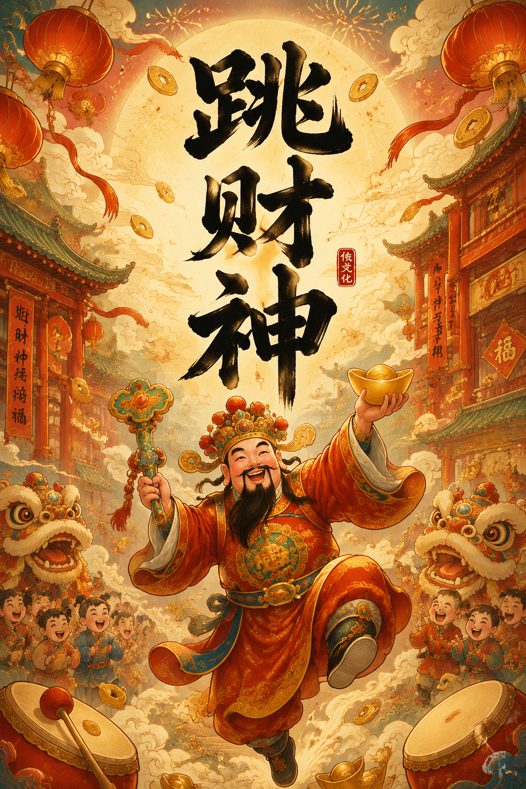 跳财神