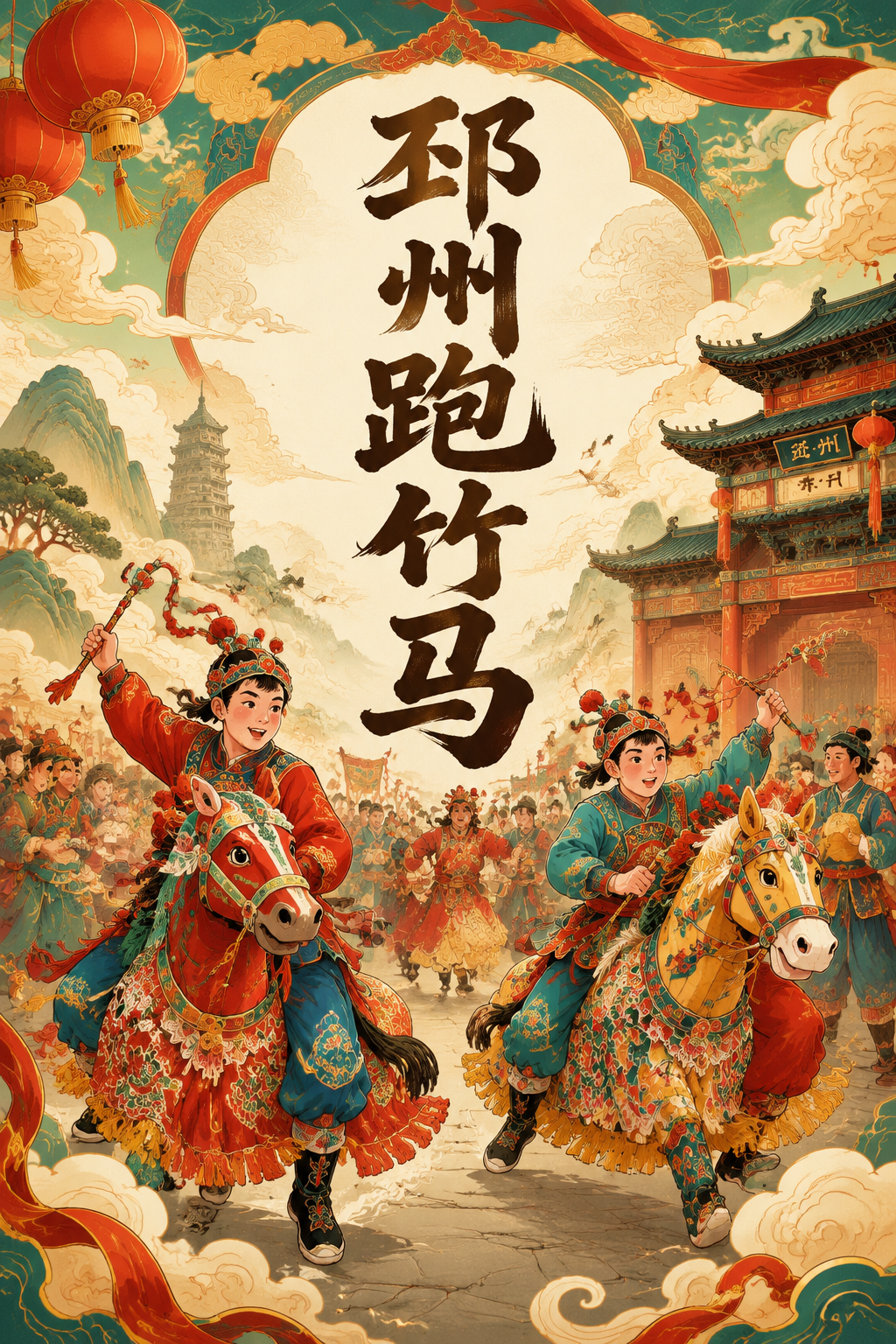 邳州跑竹马