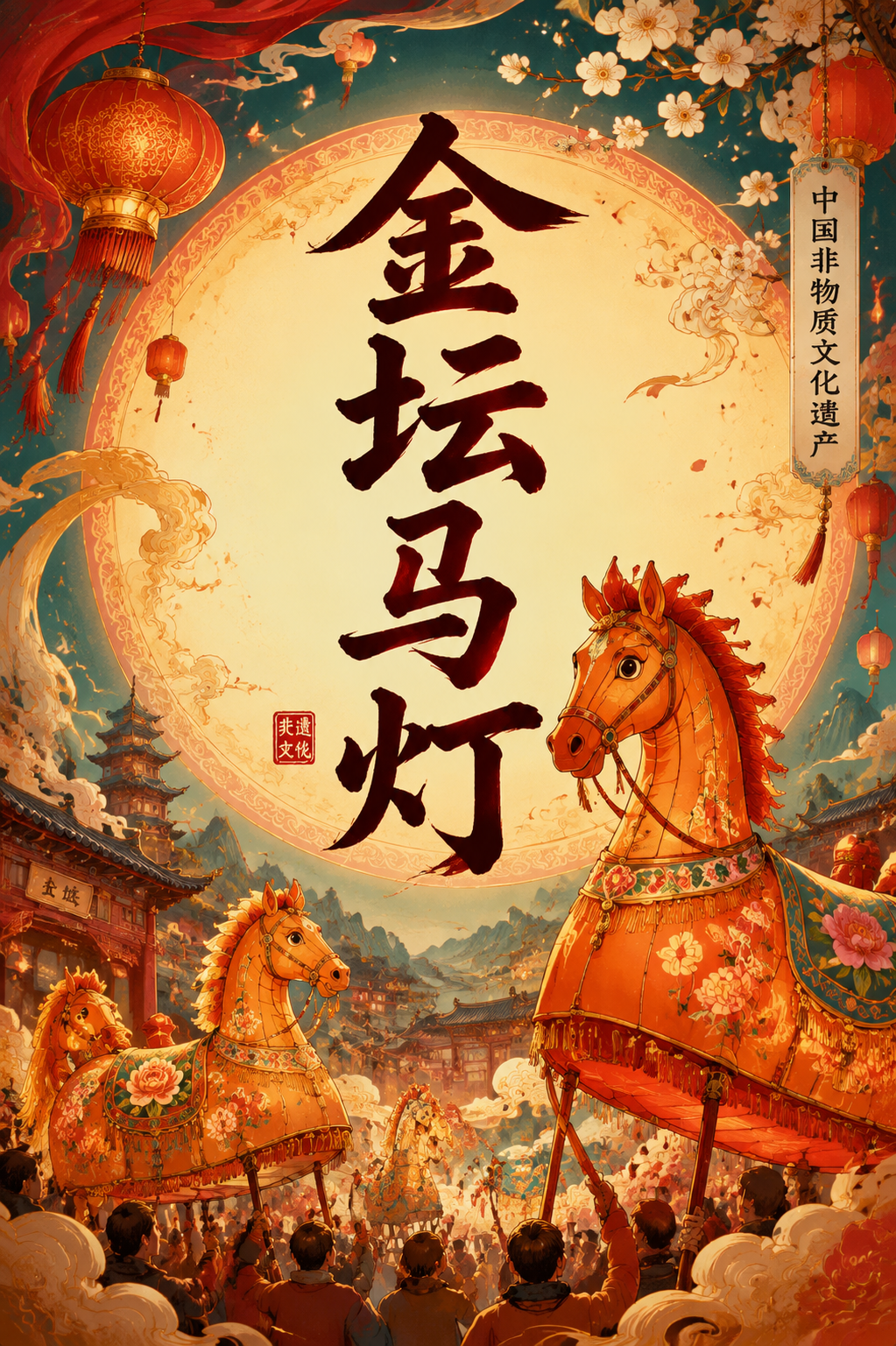 金坛马灯