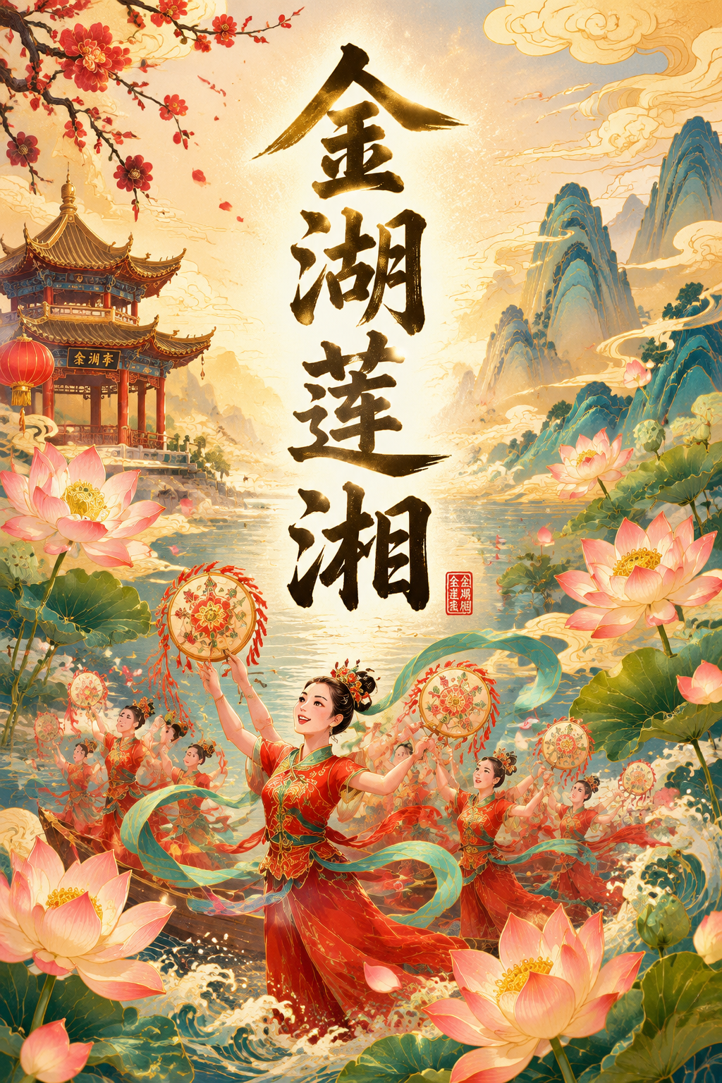 金湖莲湘