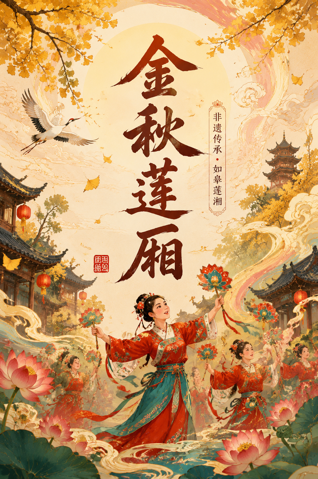金秋莲厢