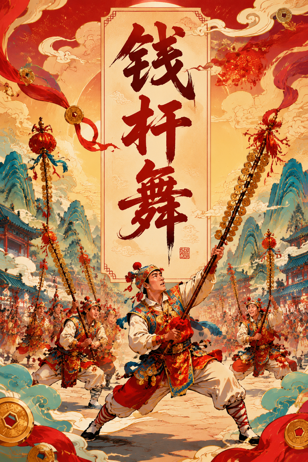 钱杆舞