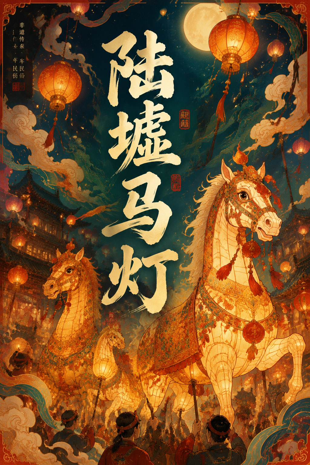 陆墟马灯