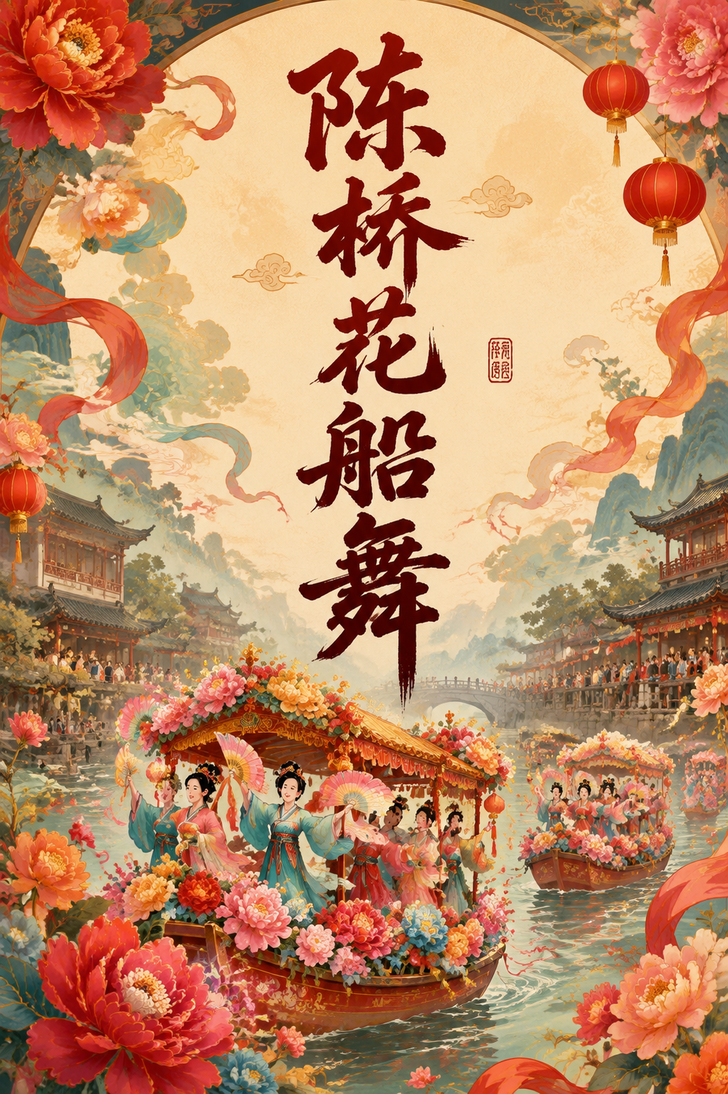 陈桥花船舞