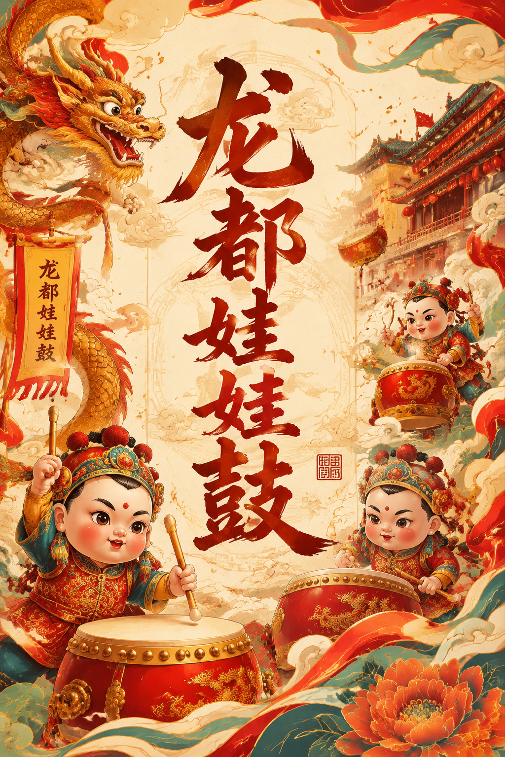 龙都娃娃鼓