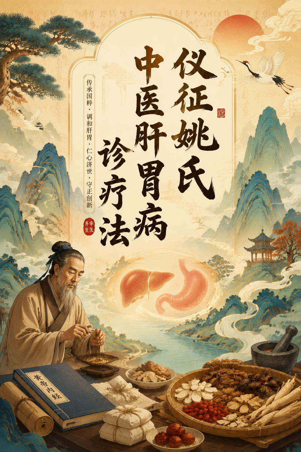 仪征姚氏中医肝胃病诊疗法
